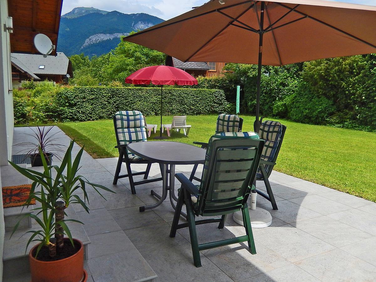 Haus Seehof - Ferienhaus Abersee Exteriér fotografie